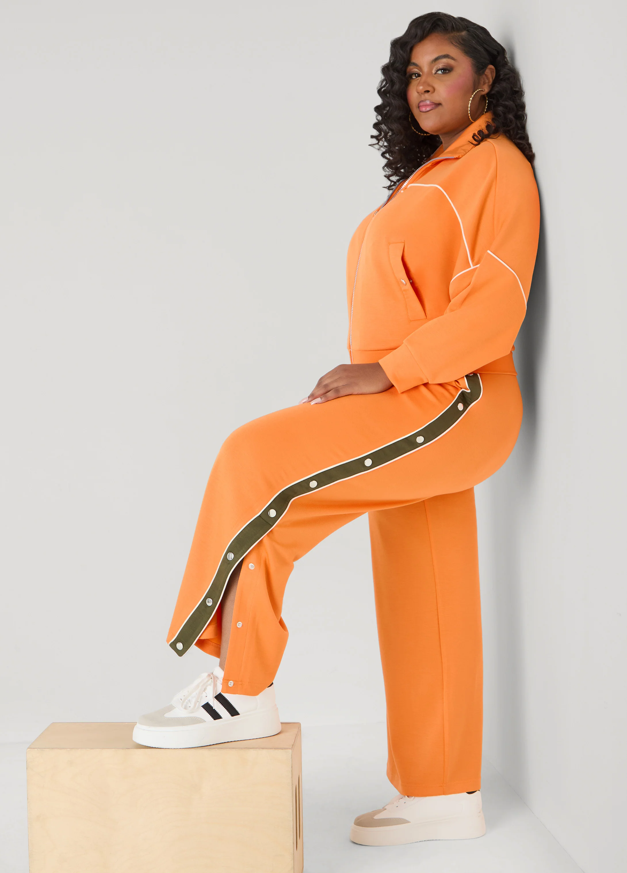 Piped Jersey Track Jacket - Image 10
